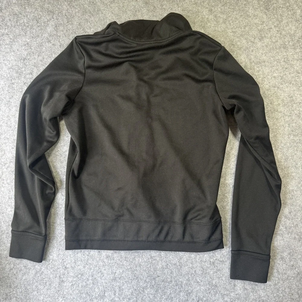 Nike Sportswear Track Jacket Boys Medium Black Full Zip Polyester
